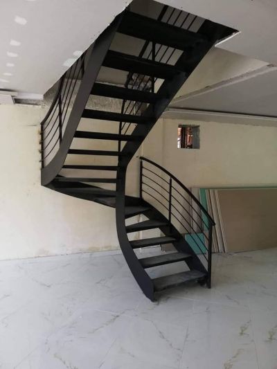 Rampes d'escaliers en inox