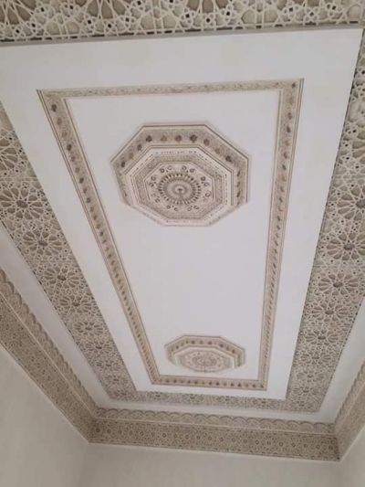 Faux plafond décoré