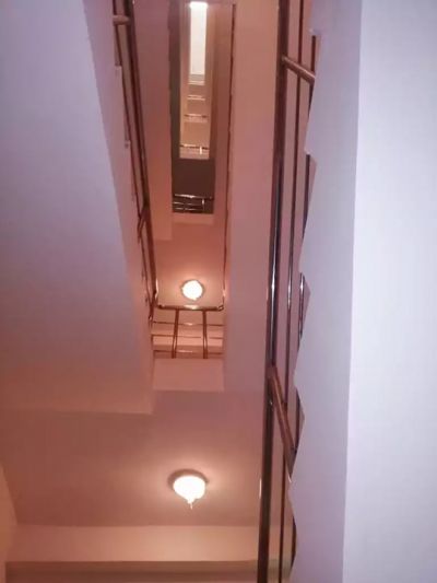 Cage d'escaliers bien finie